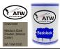 Preview: Chevrolet, Medium Dark Pewter (Interior Color), 92 / WA110D: 500ml Lackdose, von ATW Autoteile West.